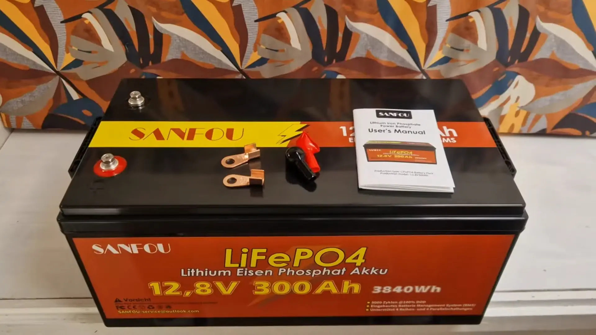 Batterie Lithium LiFePo4 300Ah SANFOU 