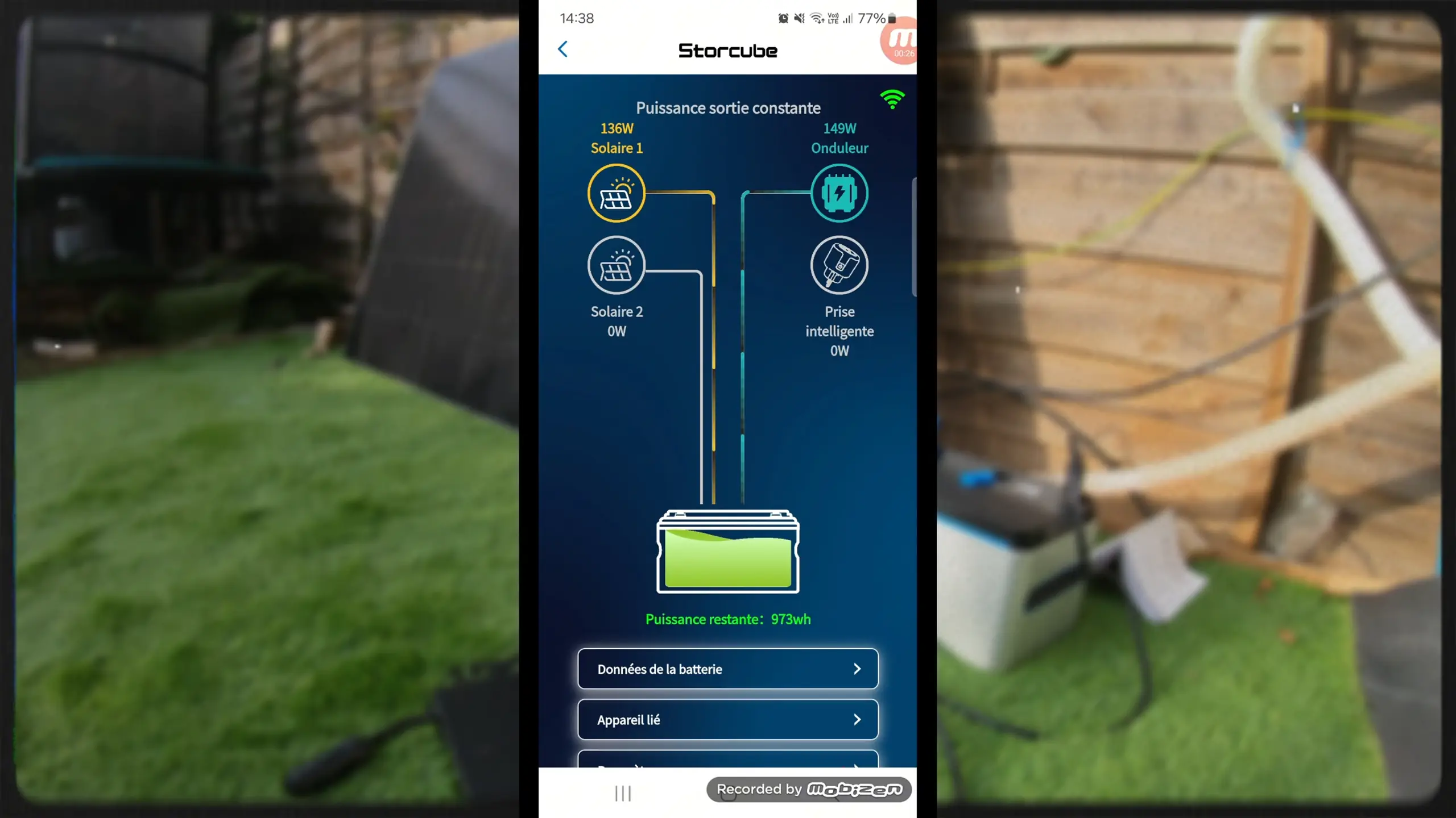 Application STORCUBE