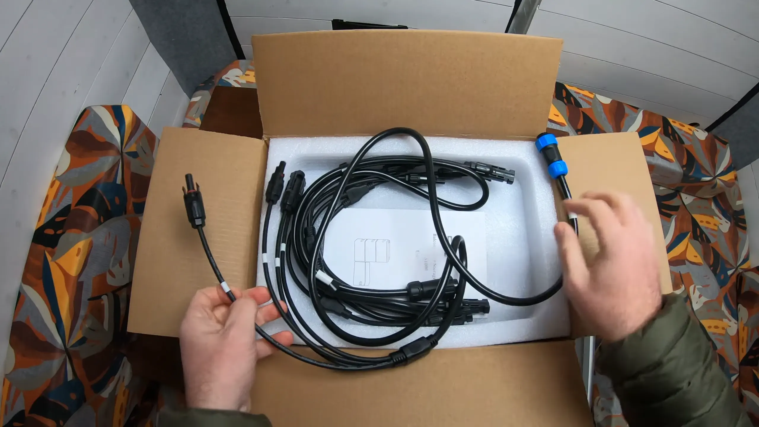 Unboxing et présentation de la batterie