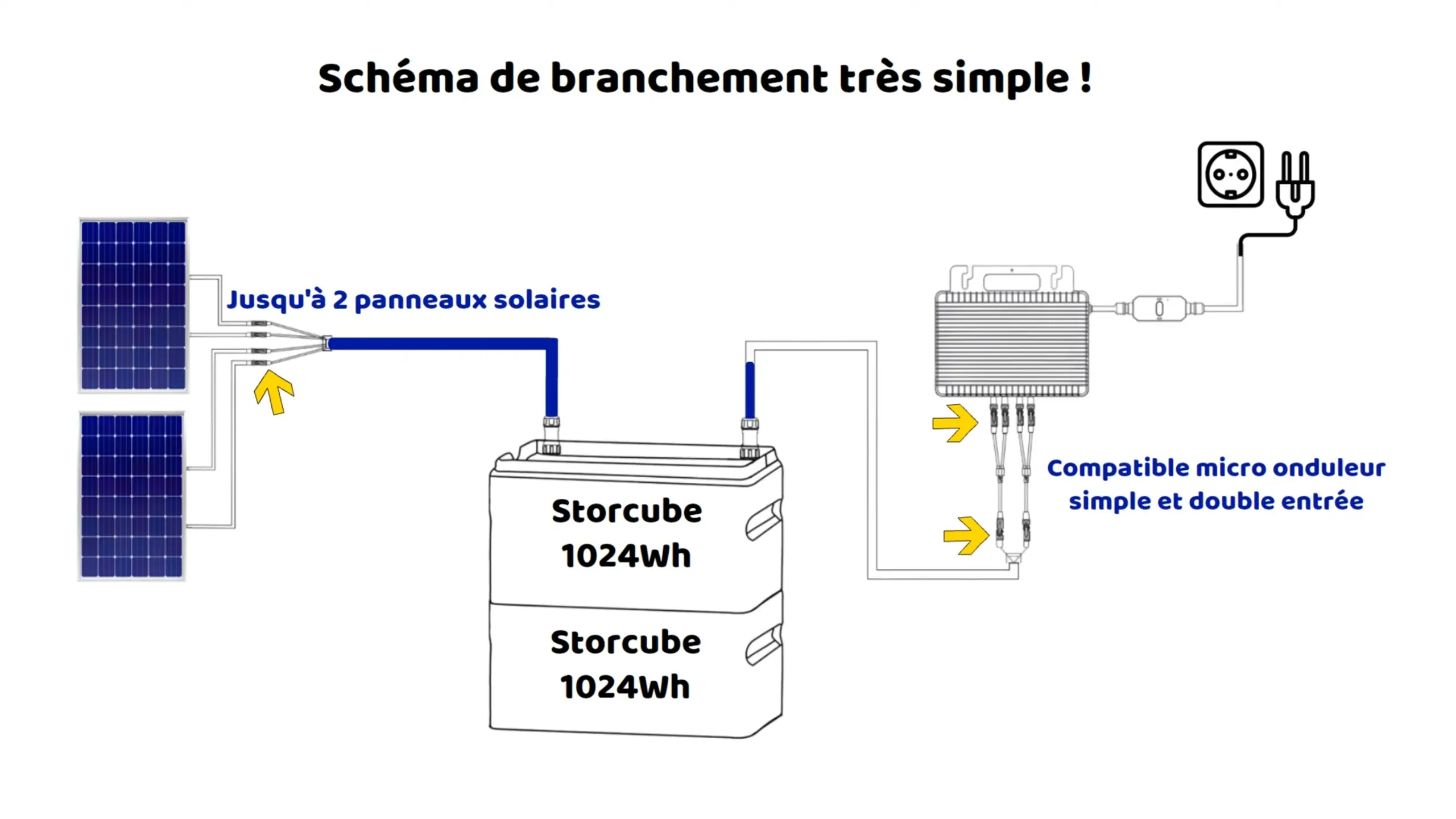 StorCube S1000 schema de principe
